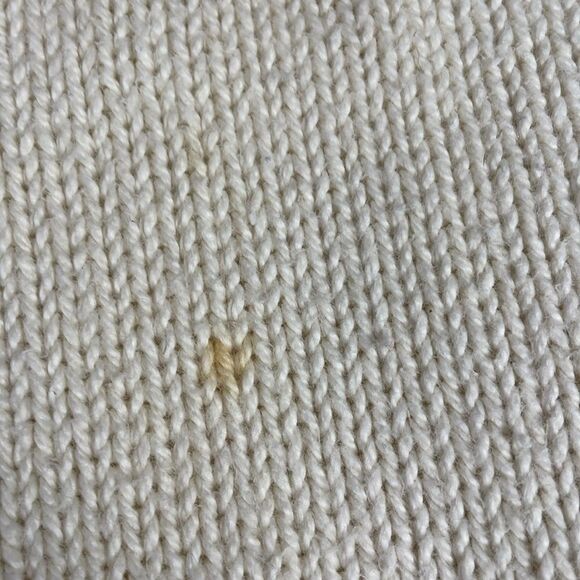 Penns Landing Men’s Crew Neck Sweater, Size XL, Cream - Picture 6 of 8